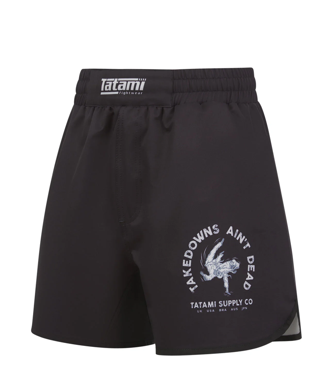 Kids Takedowns Ain't Dead Grappling Shorts - Image 3