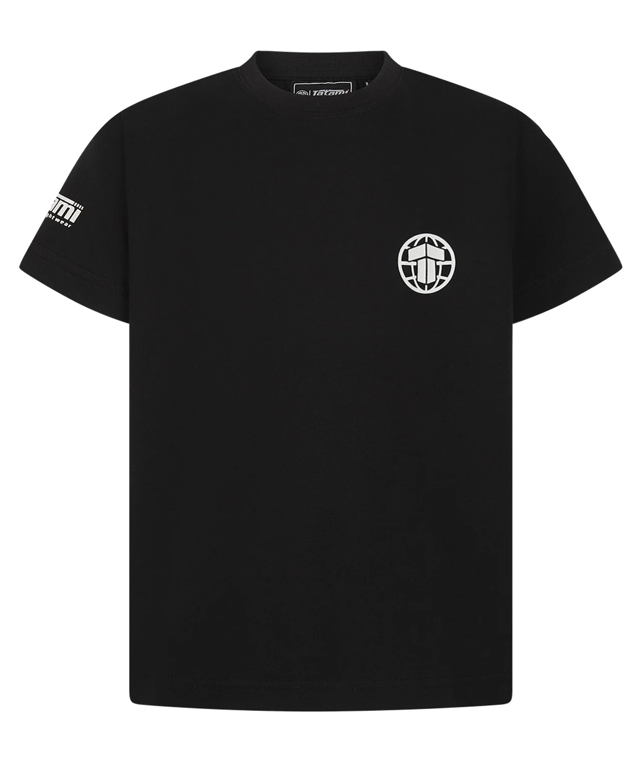 Kids Tatami Globe T-Shirt - Black