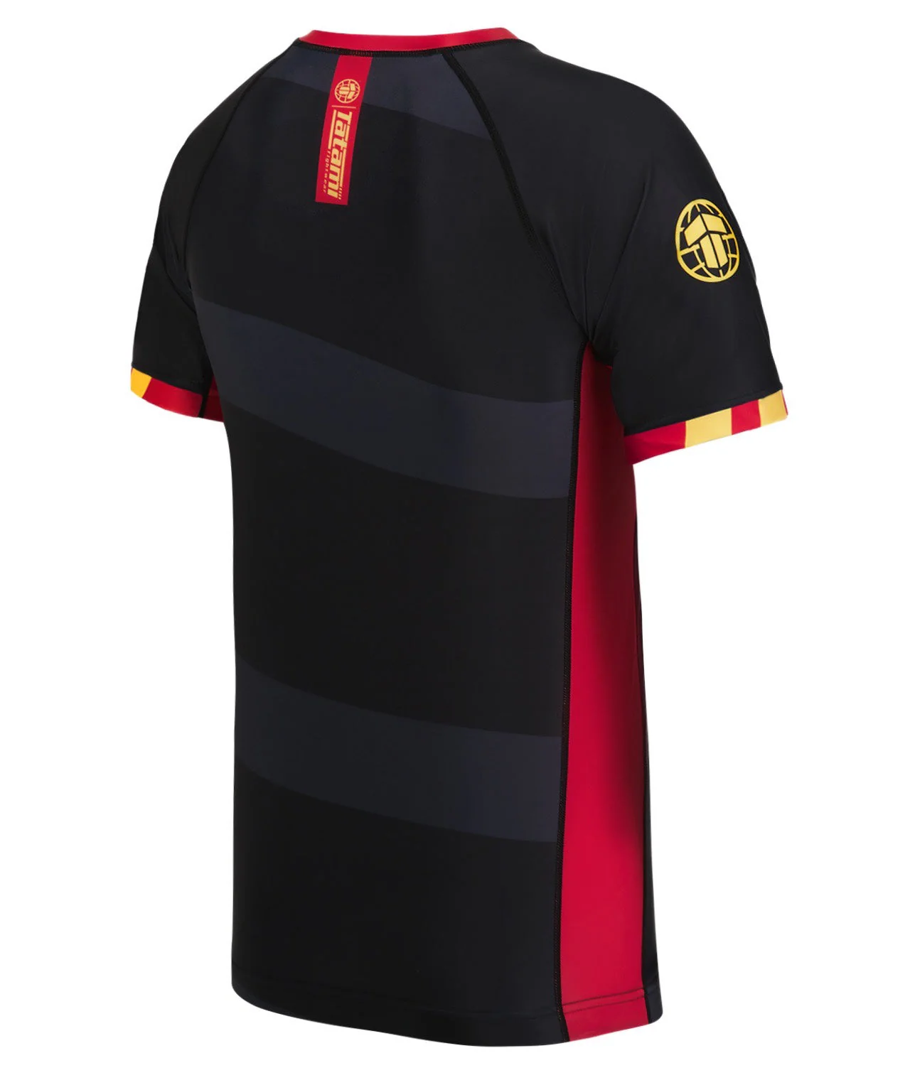 Kids Tatami Nomad Rash Guard - Black & Red - Image 4