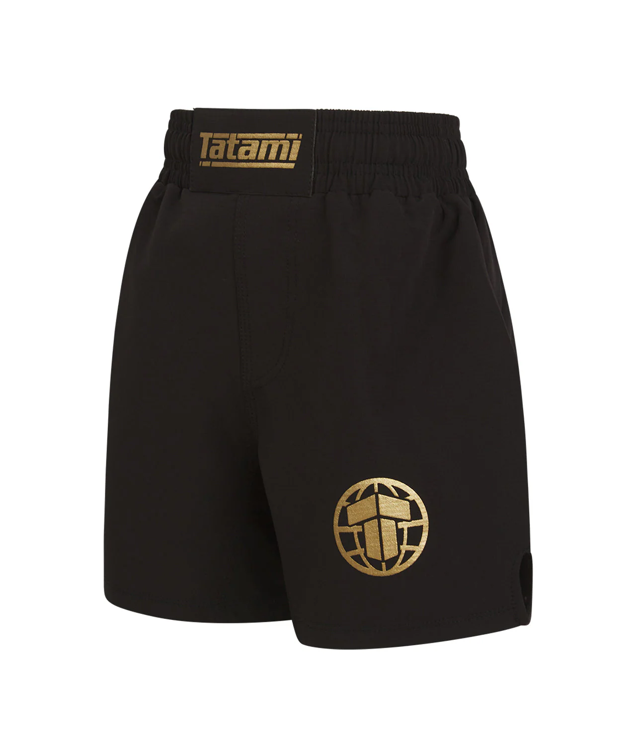 Kids Tatami Pro Grappling Shorts - Black & Gold - Image 3