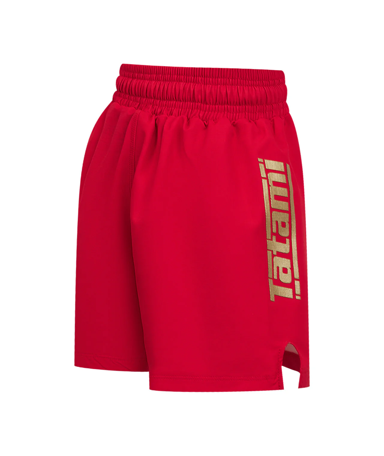 Kids Tatami Pro Grappling Shorts - Red - Image 4