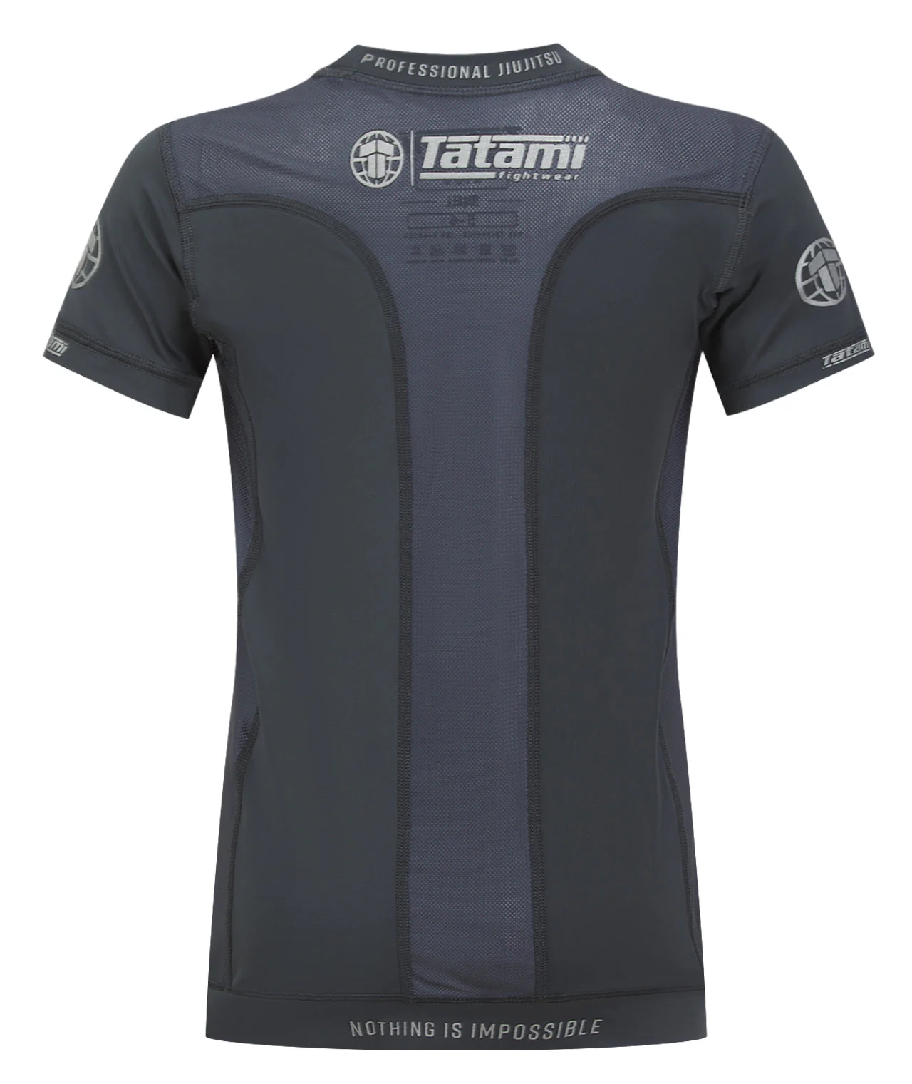 Kids Tatami Pro Rash Guard - Grey - Image 2