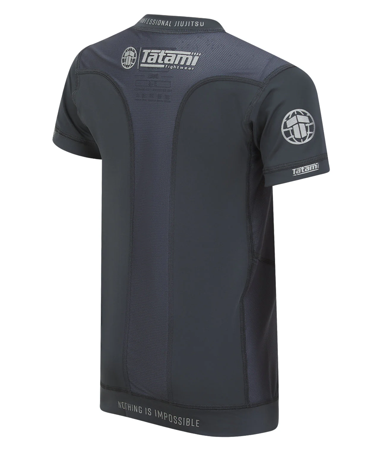 Kids Tatami Pro Rash Guard - Grey - Image 4