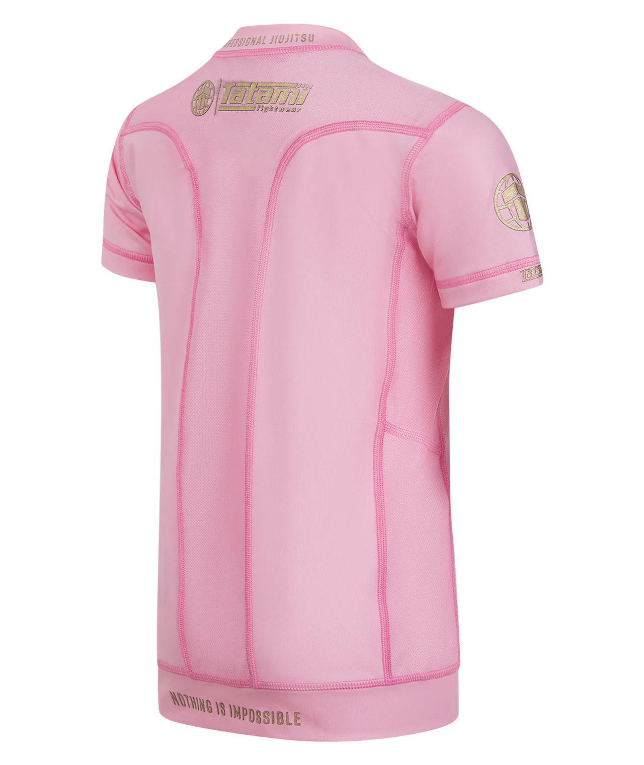 Kids Tatami Pro Rash Guard - Pink - Image 4