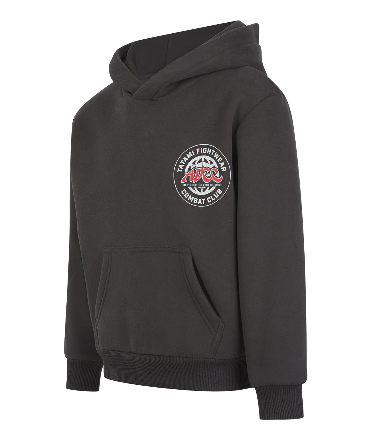 Kids Tatami X ADCC Combat Club Oversized Hoodie - Grey - Image 3
