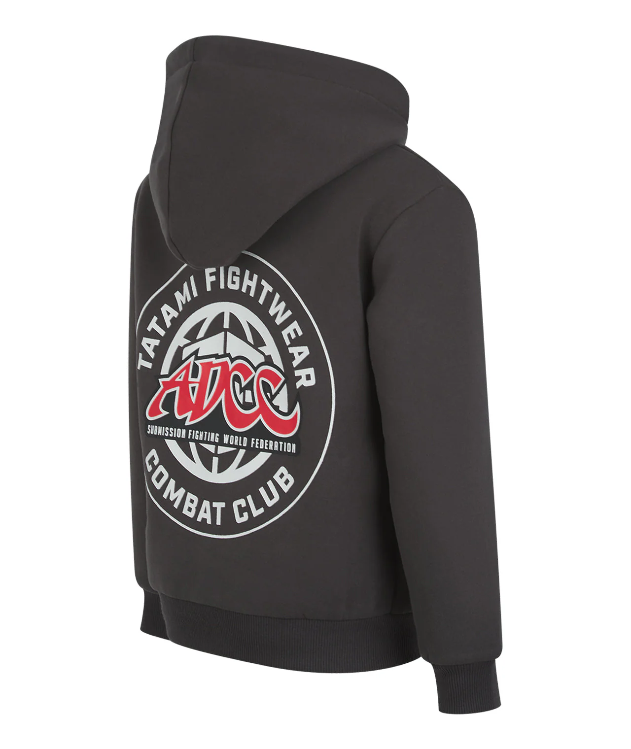 Kids Tatami X ADCC Combat Club Oversized Hoodie - Grey - Image 4