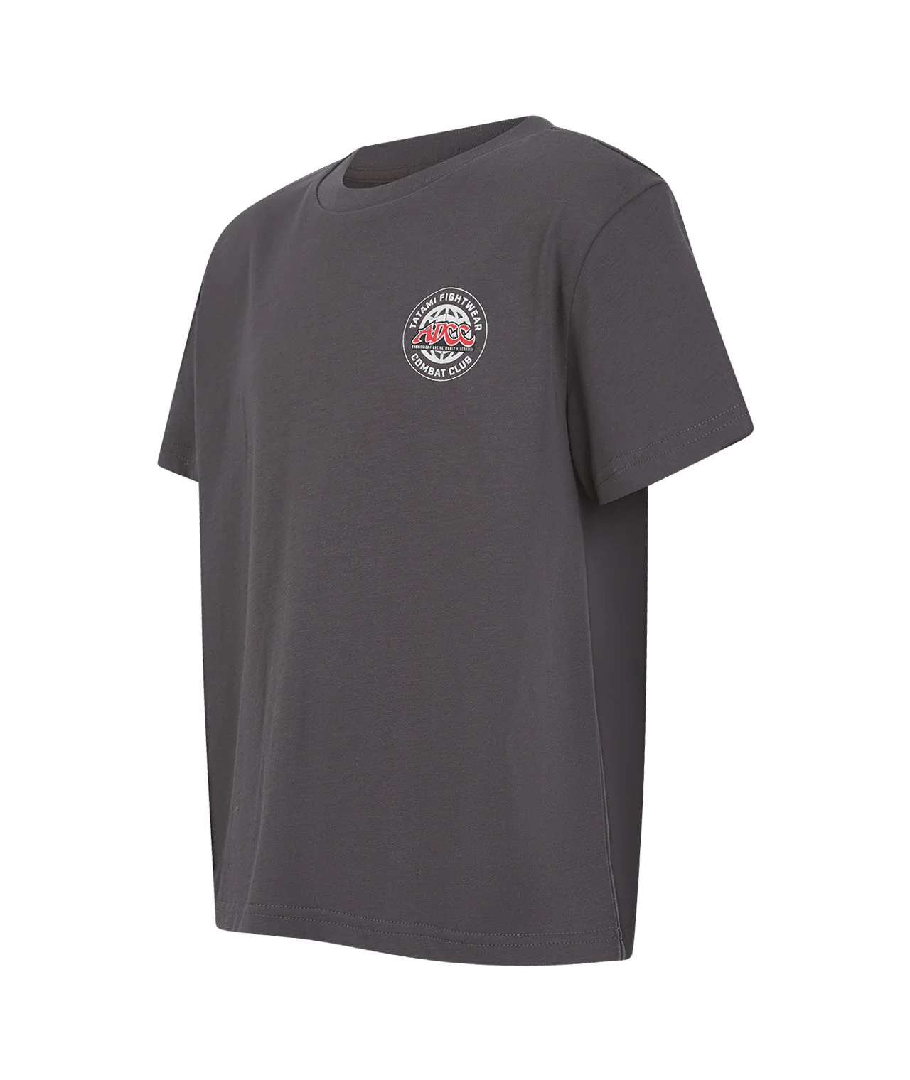 Kids Tatami X ADCC Combat Club T-Shirt - Grey - Image 3
