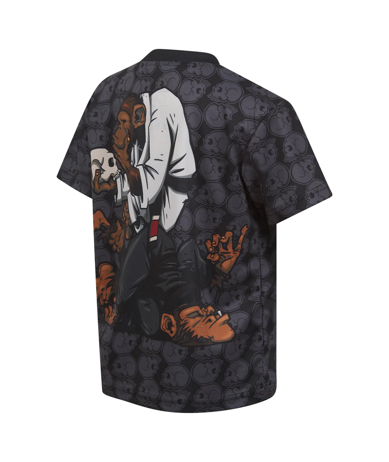 Kids Thinker Monkey Mesh Grapple T-Shirt - Image 4