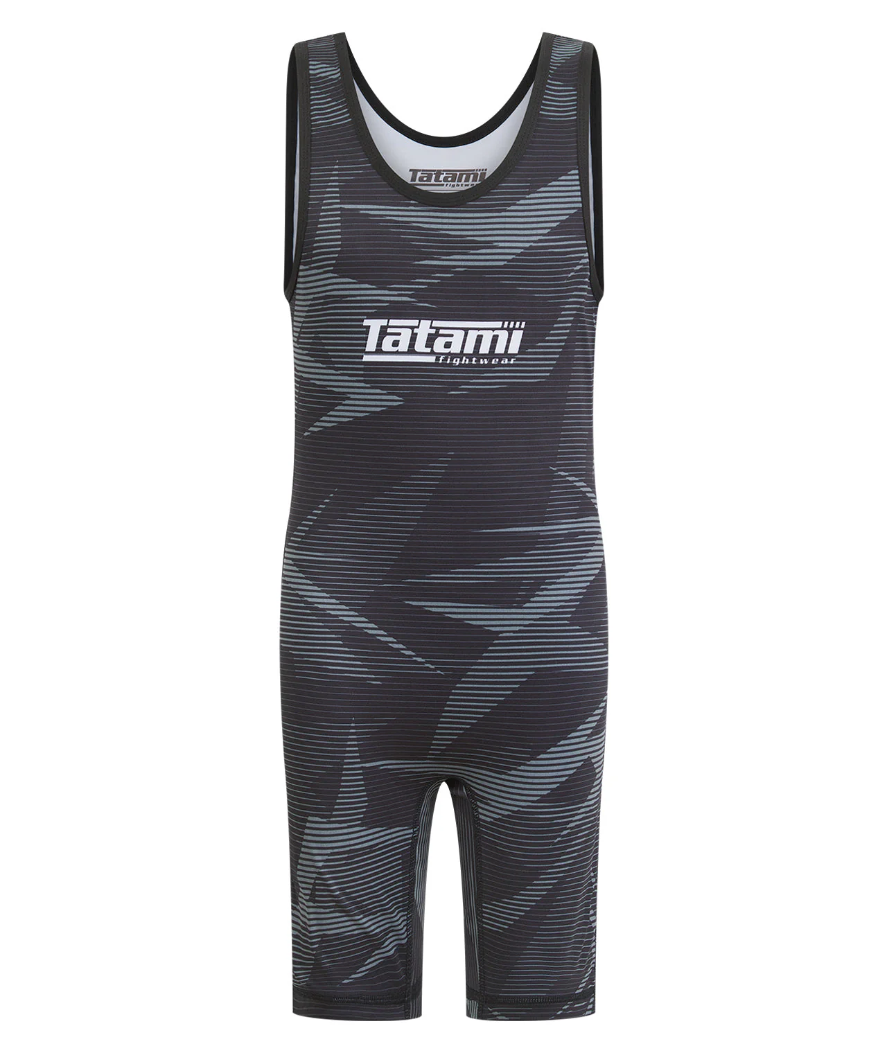 Kids Wrestling Singlets - Black