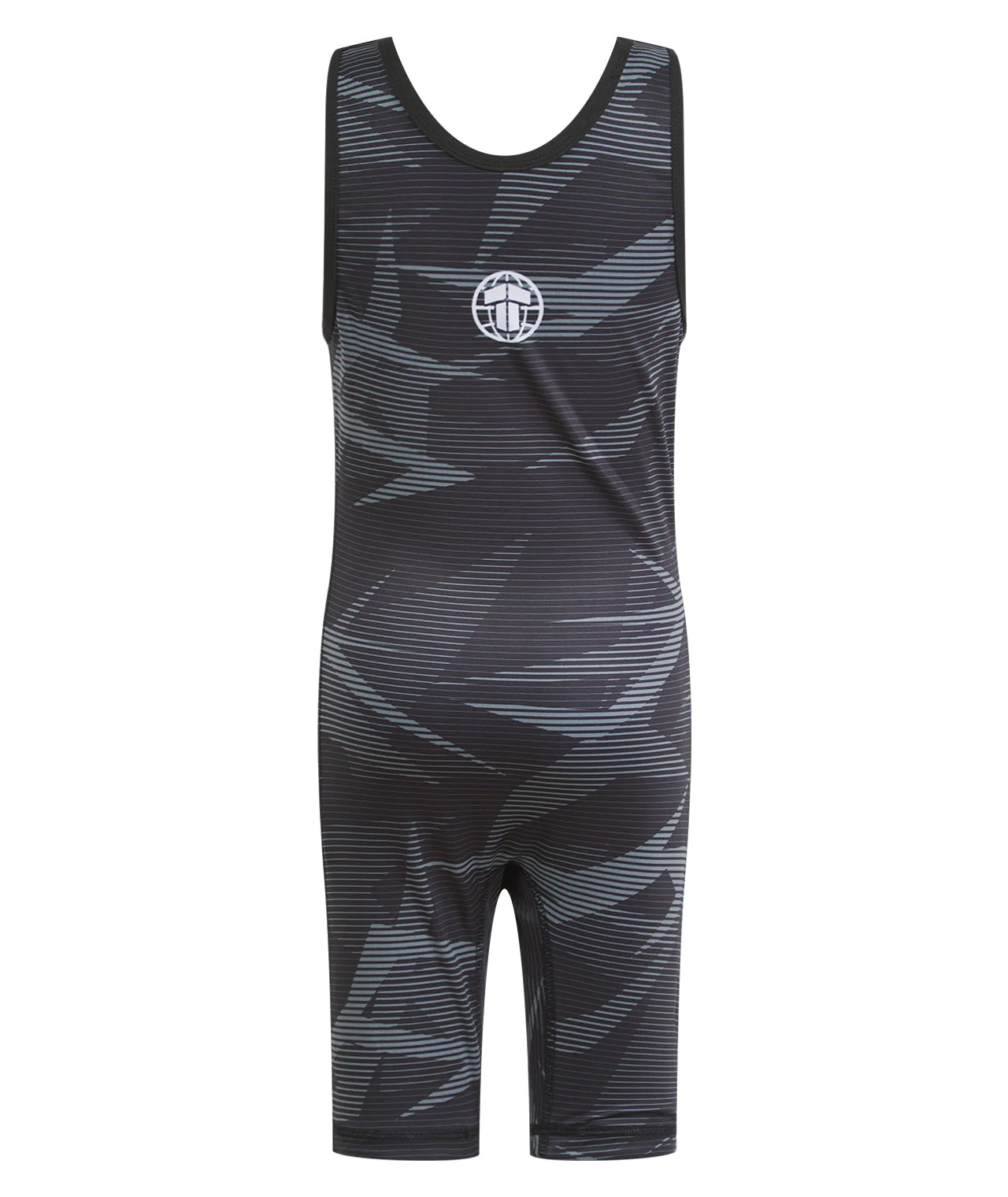 Kids Wrestling Singlets - Black - Image 2