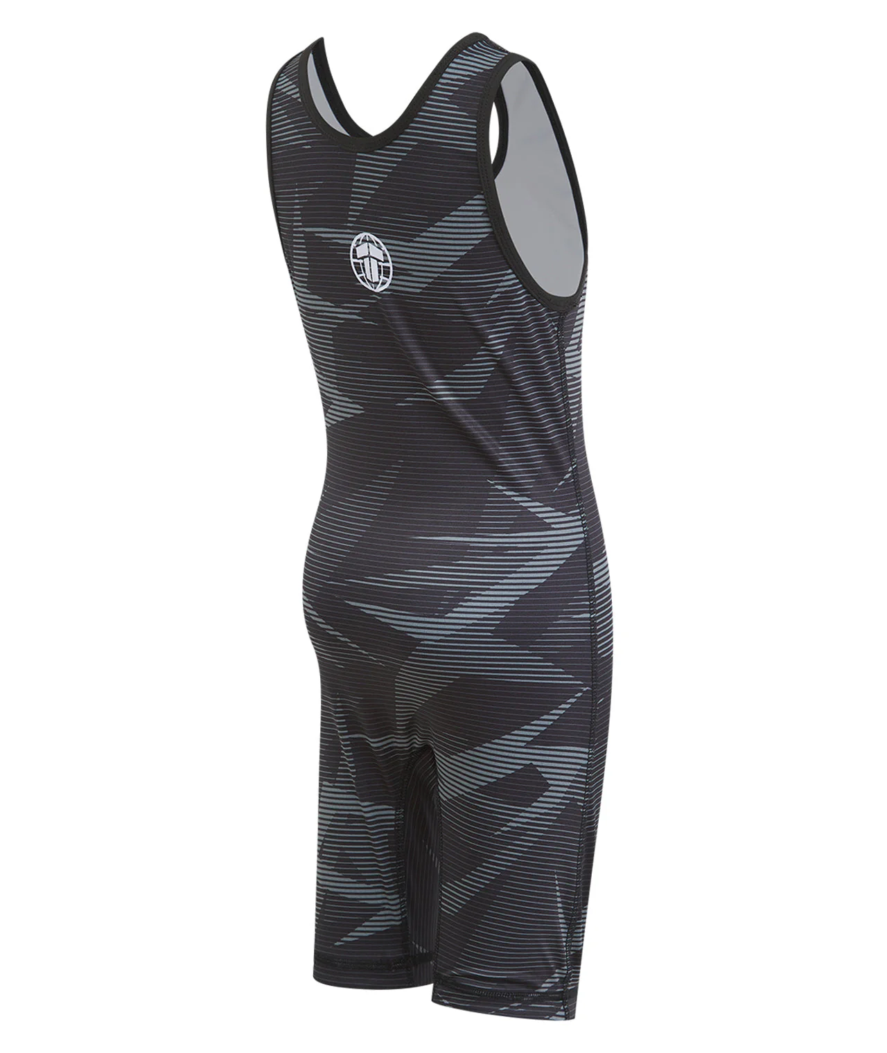 Kids Wrestling Singlets - Black - Image 4