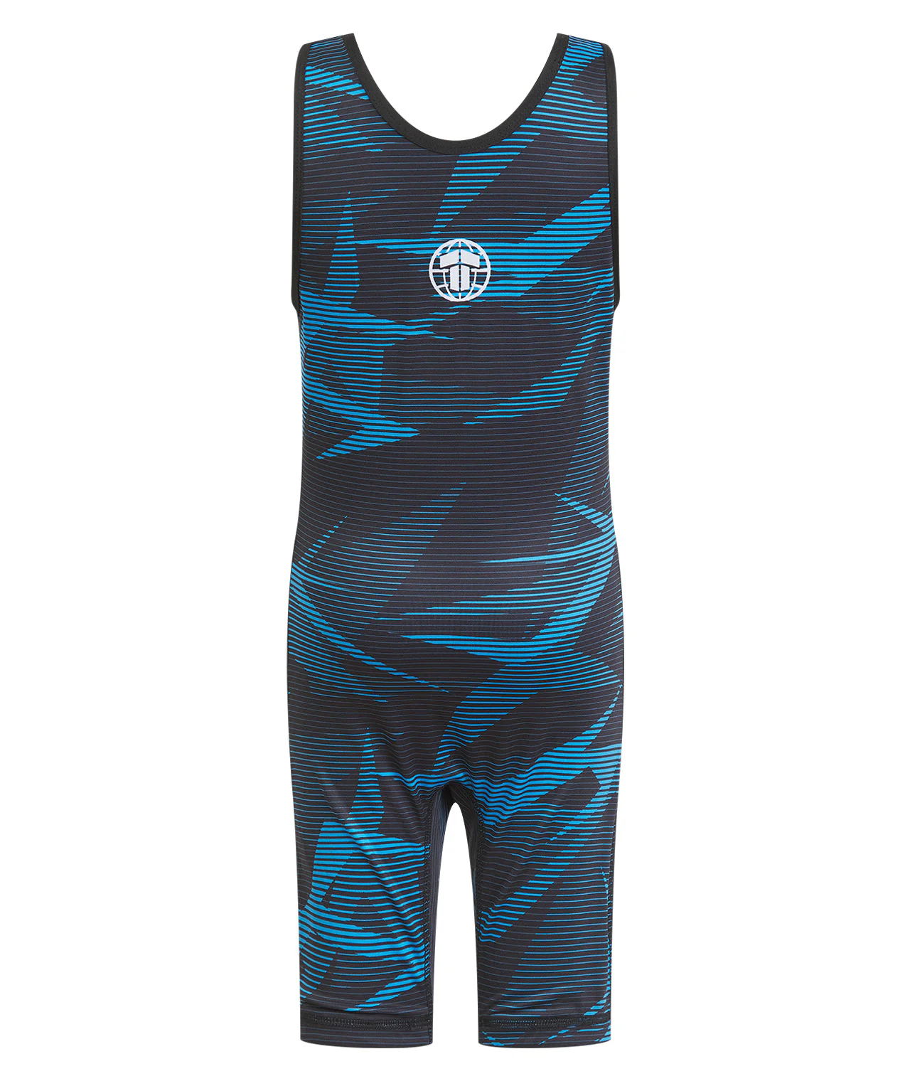 Kids Wrestling Singlets - Blue - Image 2