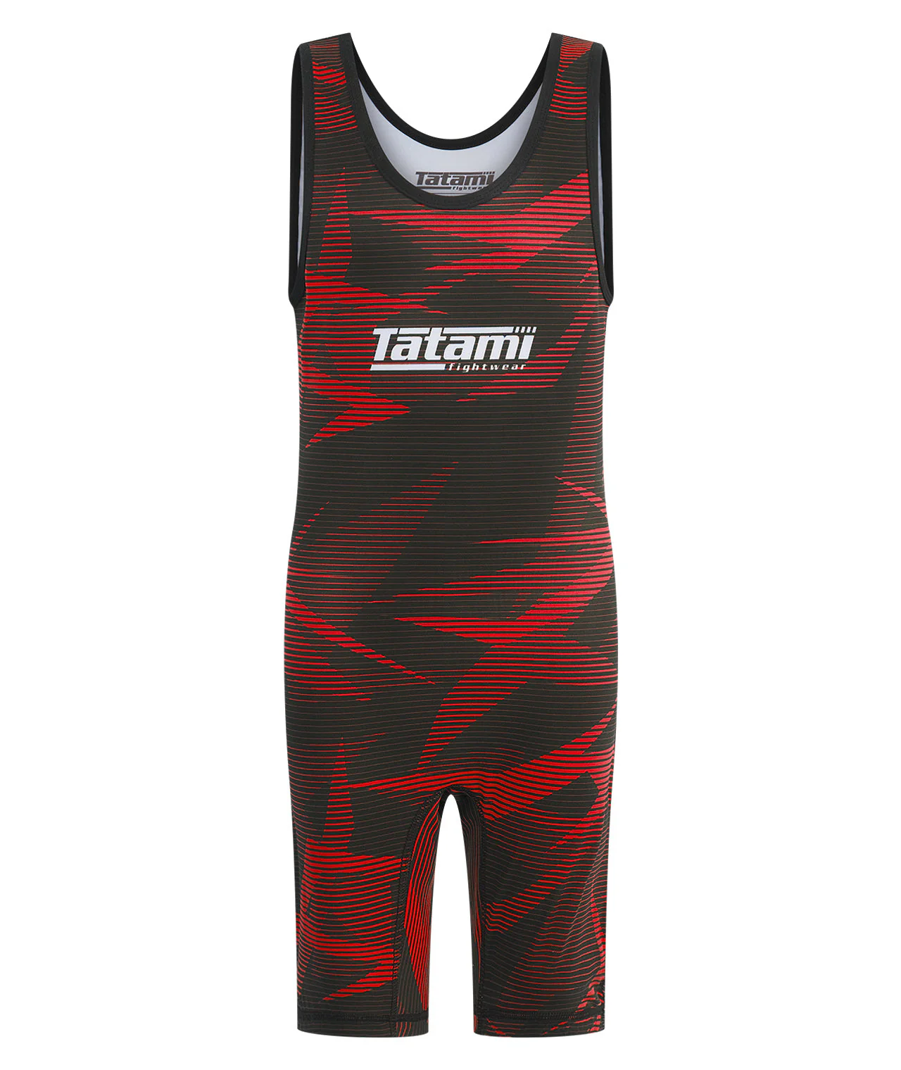 Kids Wrestling Singlets - Red