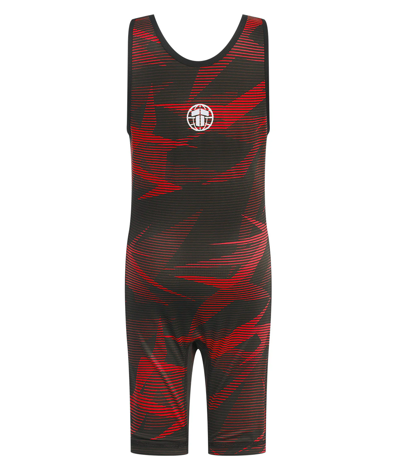 Kids Wrestling Singlets - Red - Image 2