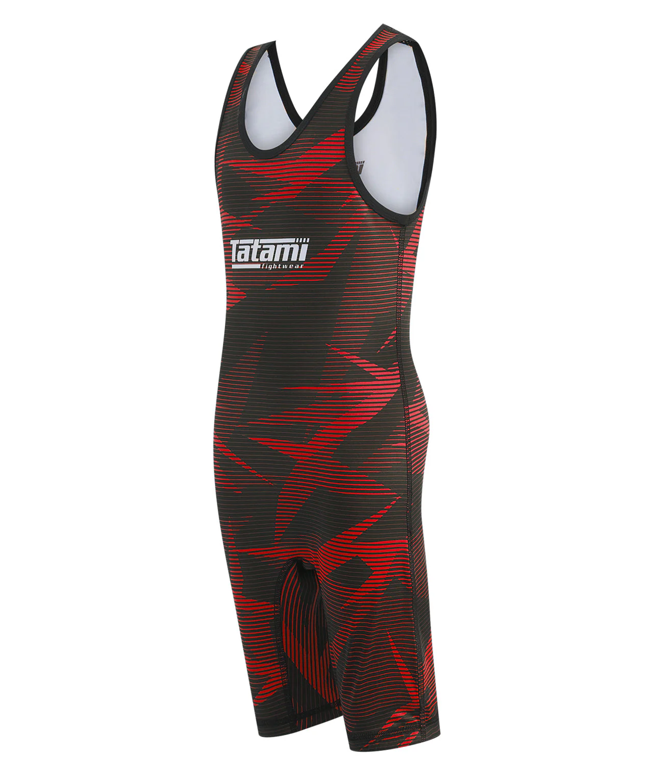 Kids Wrestling Singlets - Red - Image 3