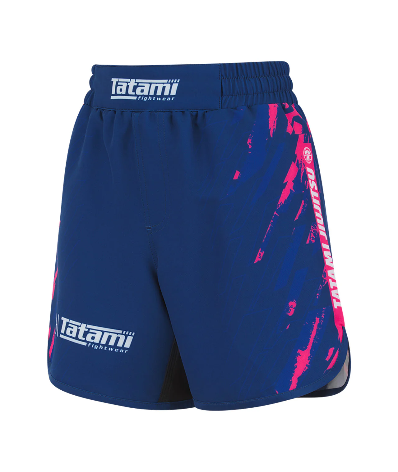 Ladies Abstract High Cut Shorts - Pink - Image 4