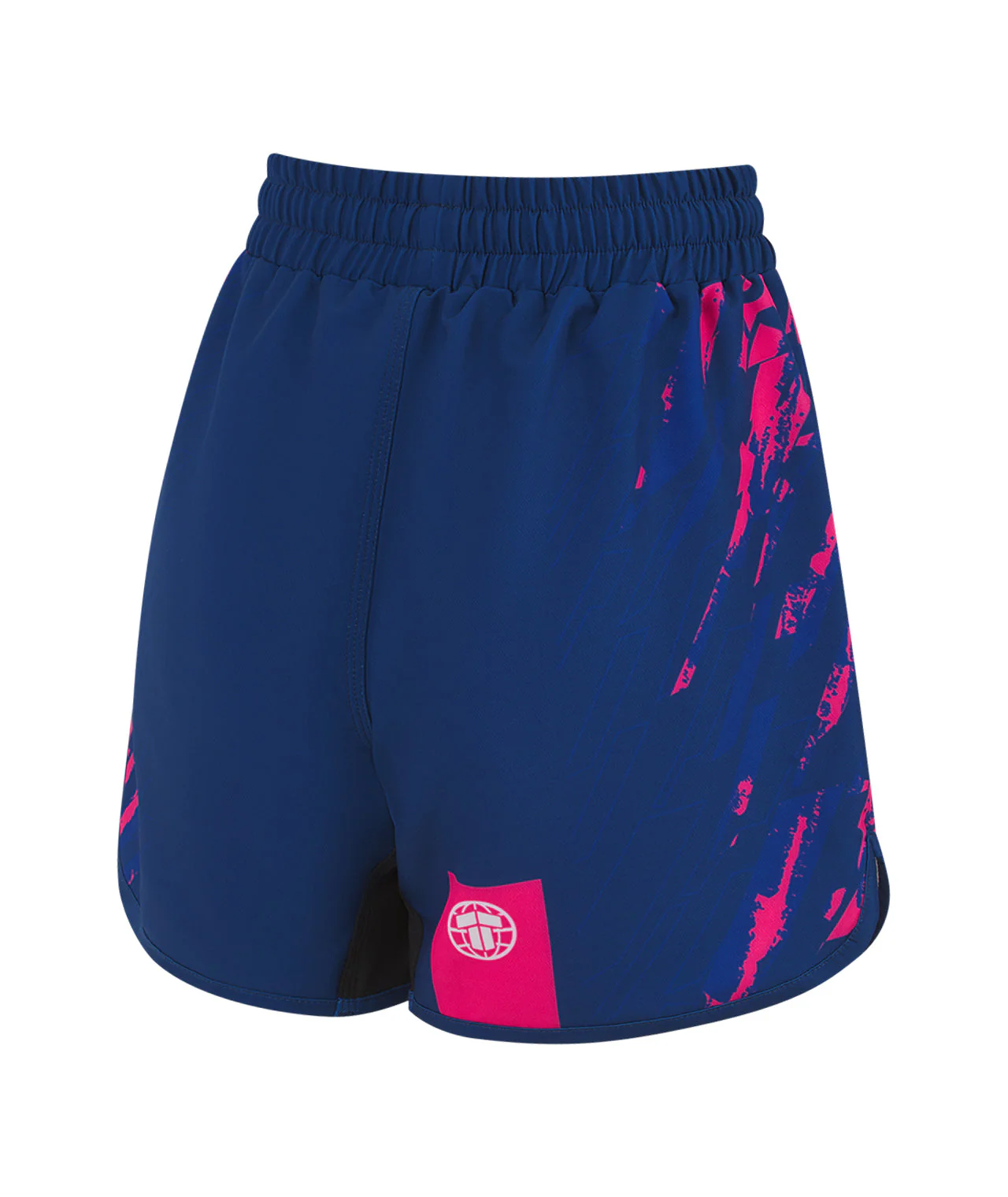Ladies Abstract High Cut Shorts - Pink - Image 5