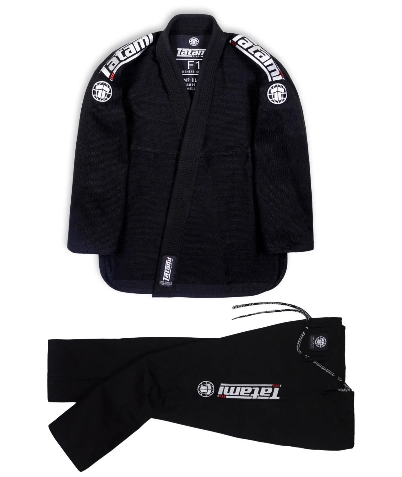 Ladies Comp Classic Gi - Black - Image 6