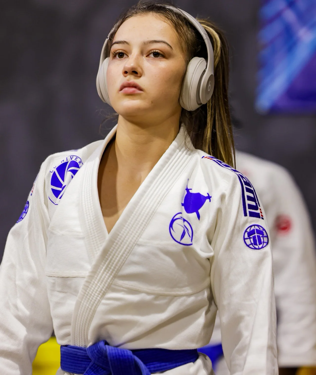 Ladies Comp Classic Gi - White - Image 8
