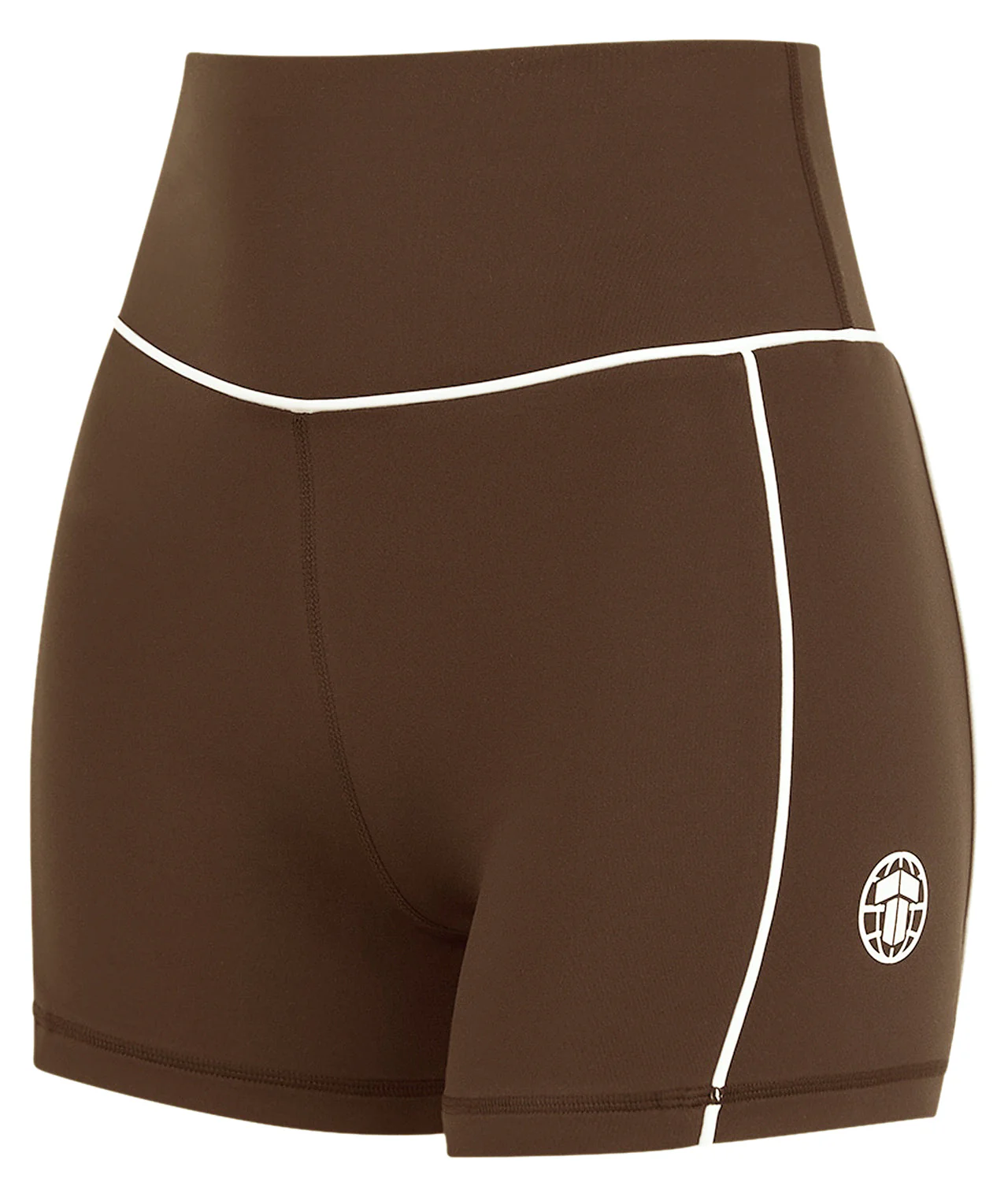 Ladies Contour Compression Shorts - Brown