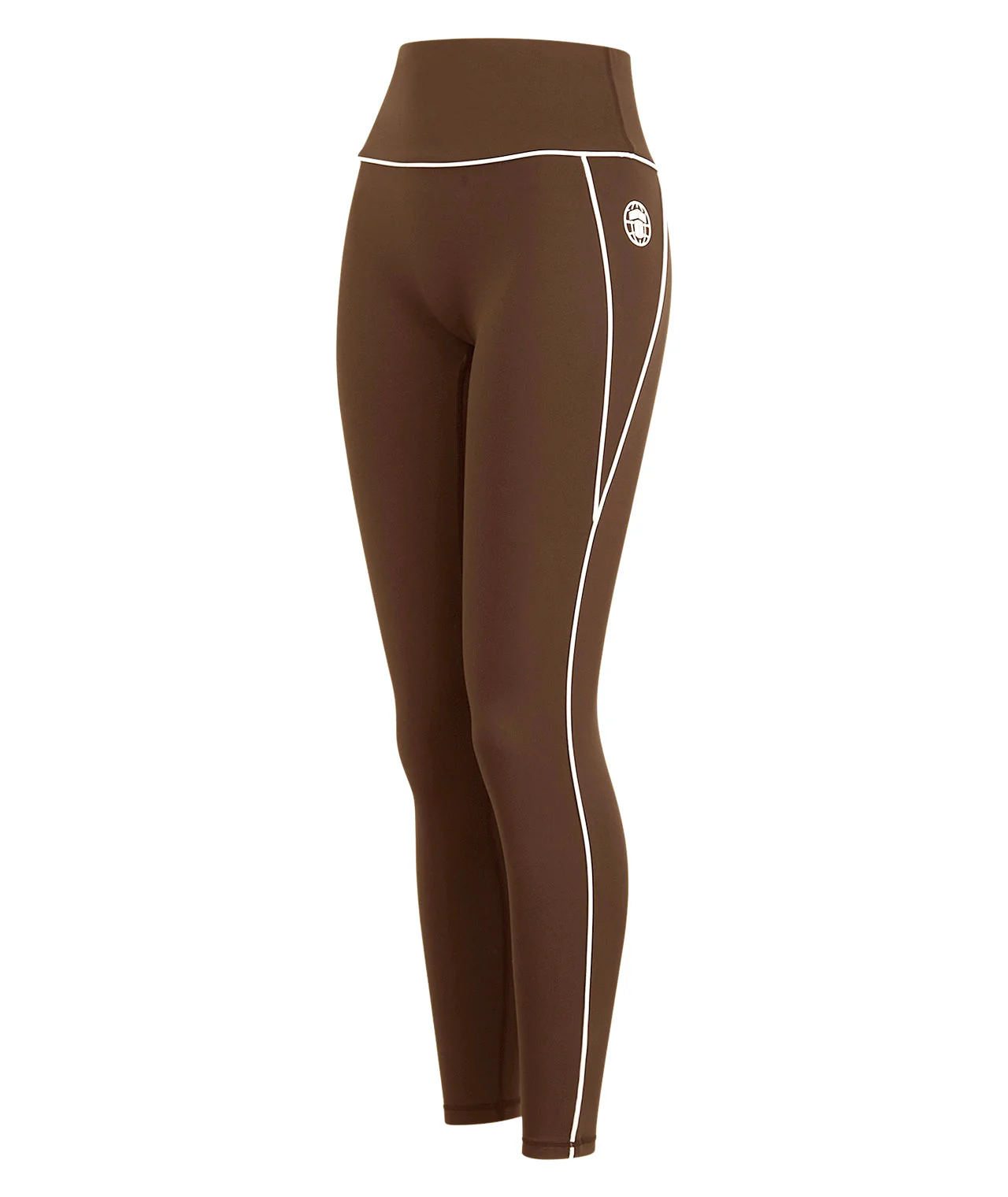 Ladies Contour Leggings - Brown