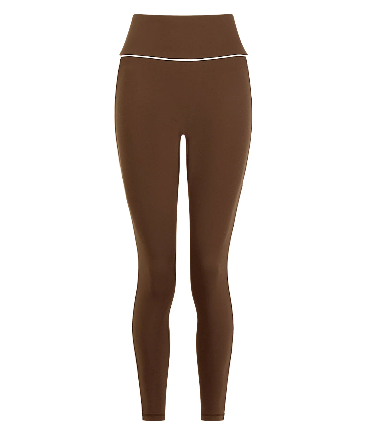 Ladies Contour Leggings - Brown - Image 3