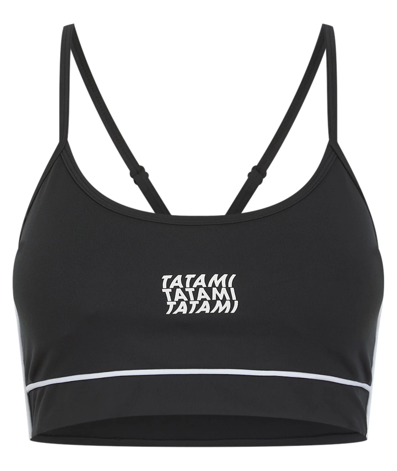 Ladies Contour Sports Bra - Black