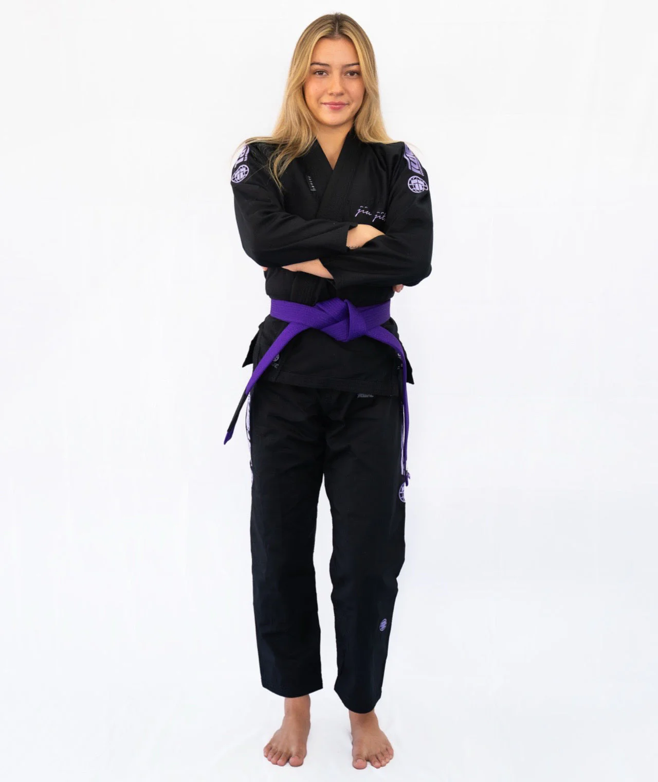 Ladies Elements Superlite Gi - Purple & Black - Image 2