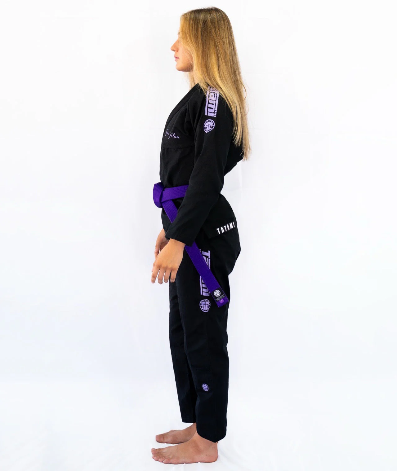 Ladies Elements Superlite Gi - Purple & Black - Image 3