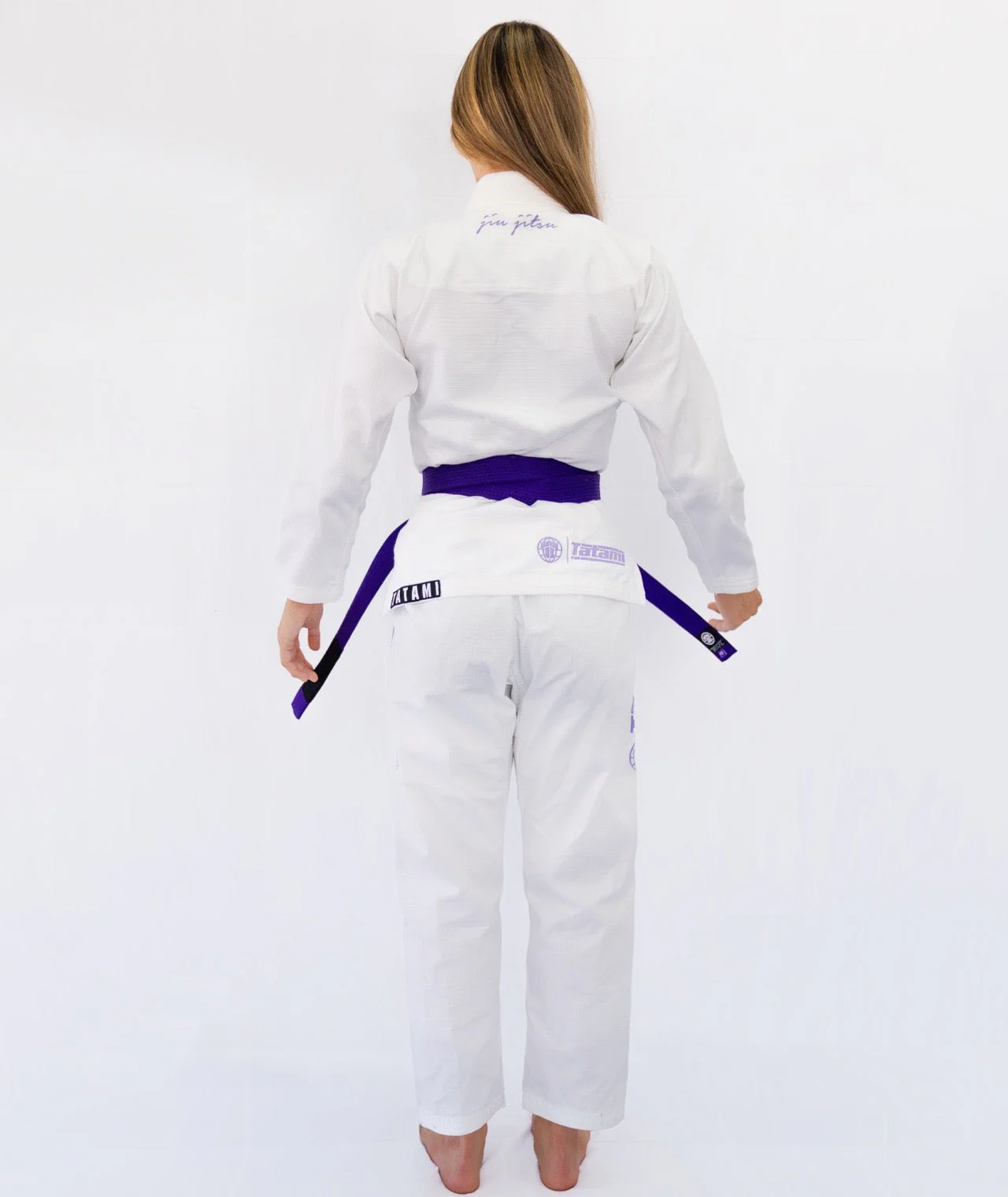 Ladies Elements Superlite Gi - Purple & White - Image 5