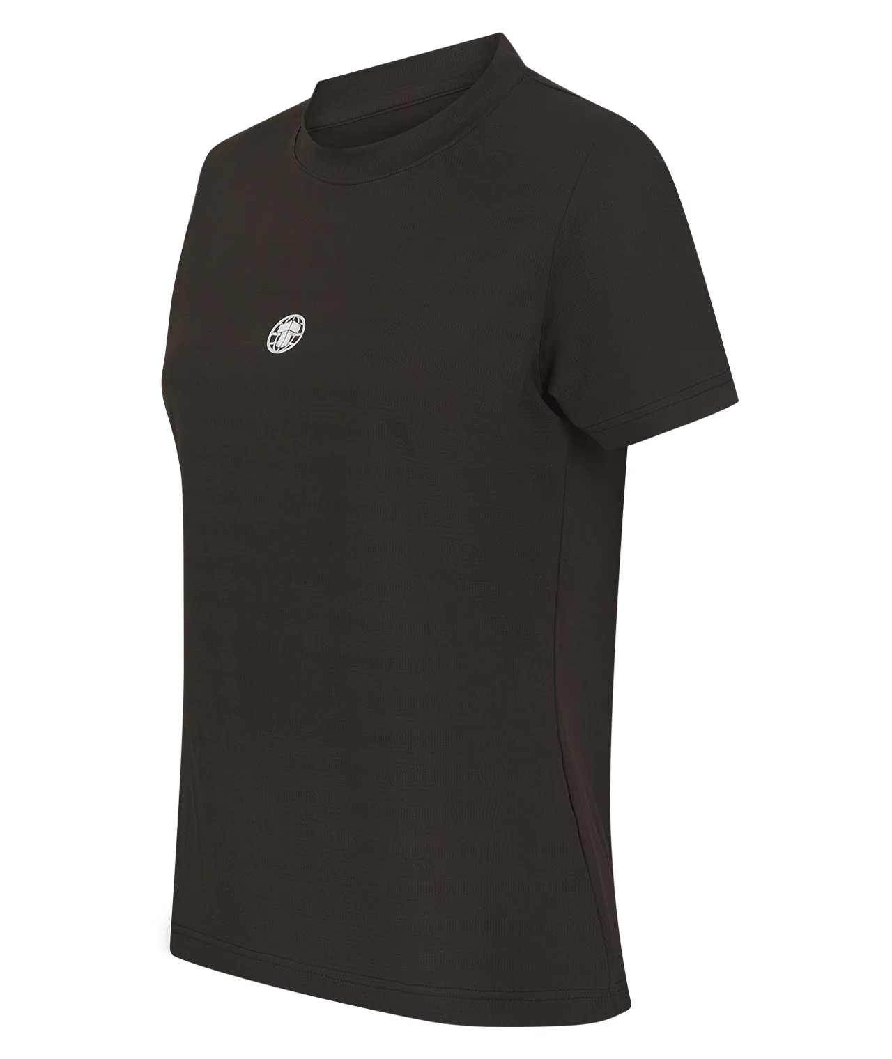Ladies Enduro Dry Fit Mesh T-Shirt - Dark Brown - Image 3