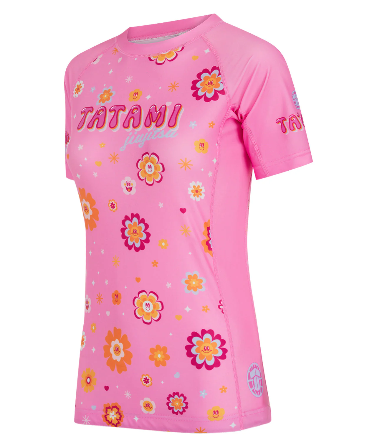 Ladies Flower Power Rash Guard - Image 3