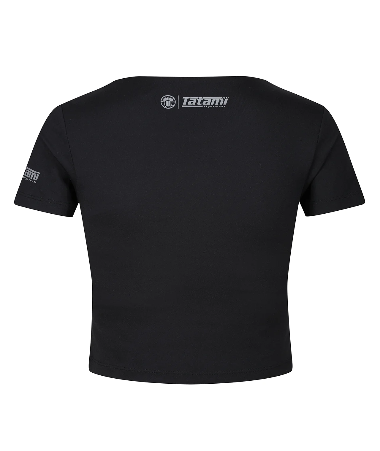 Ladies Fusion Cropped Training Top - Black - Image 3