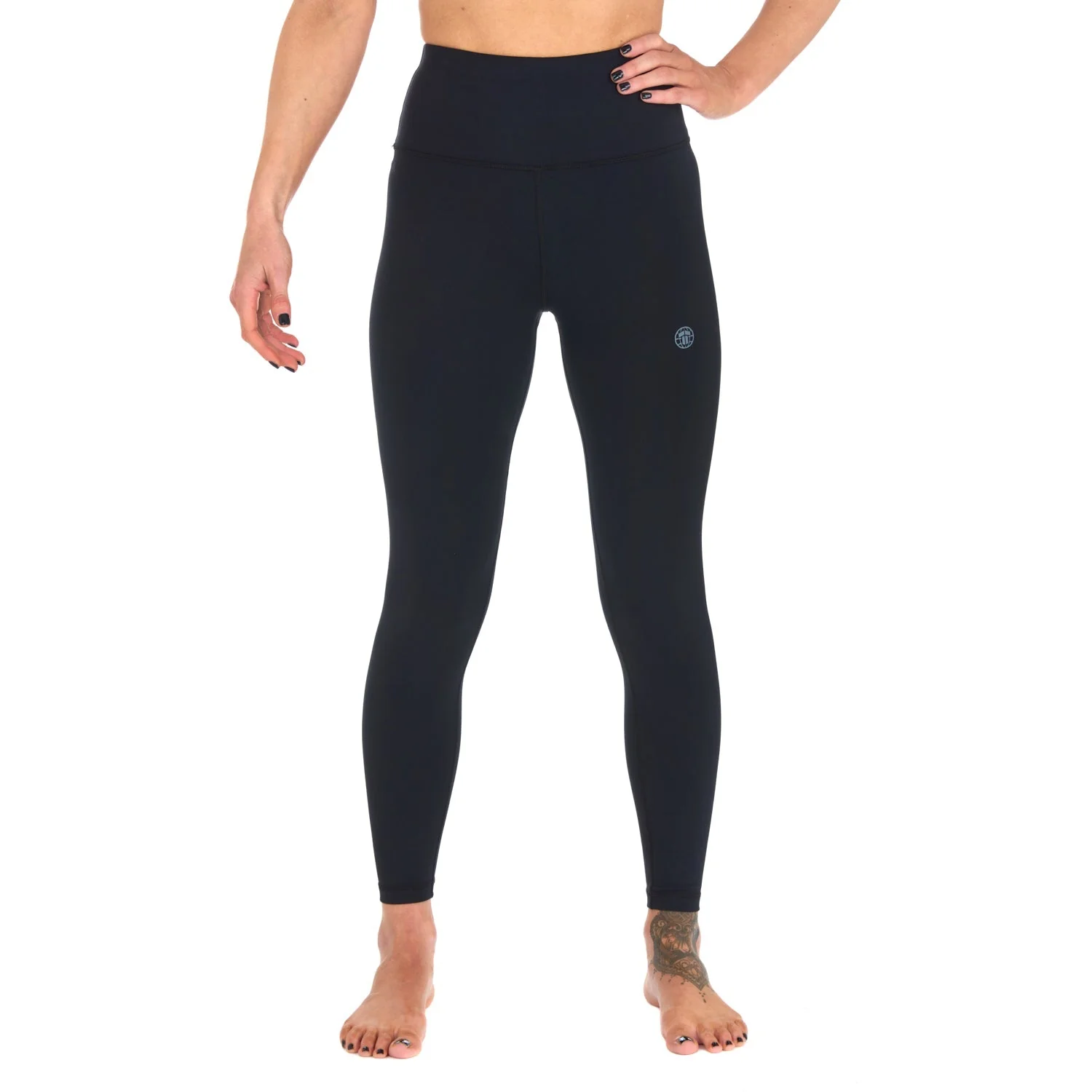 Ladies Fusion Leggings - Black - Image 2