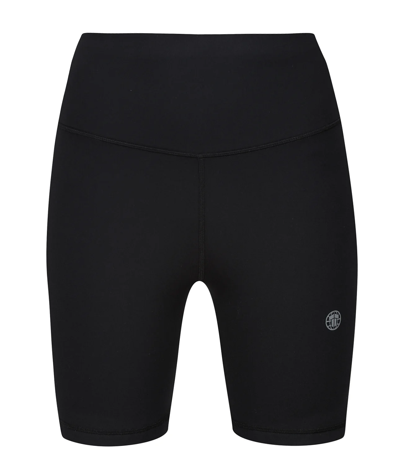 Ladies Fusion Longline Shorts - Black - Image 3