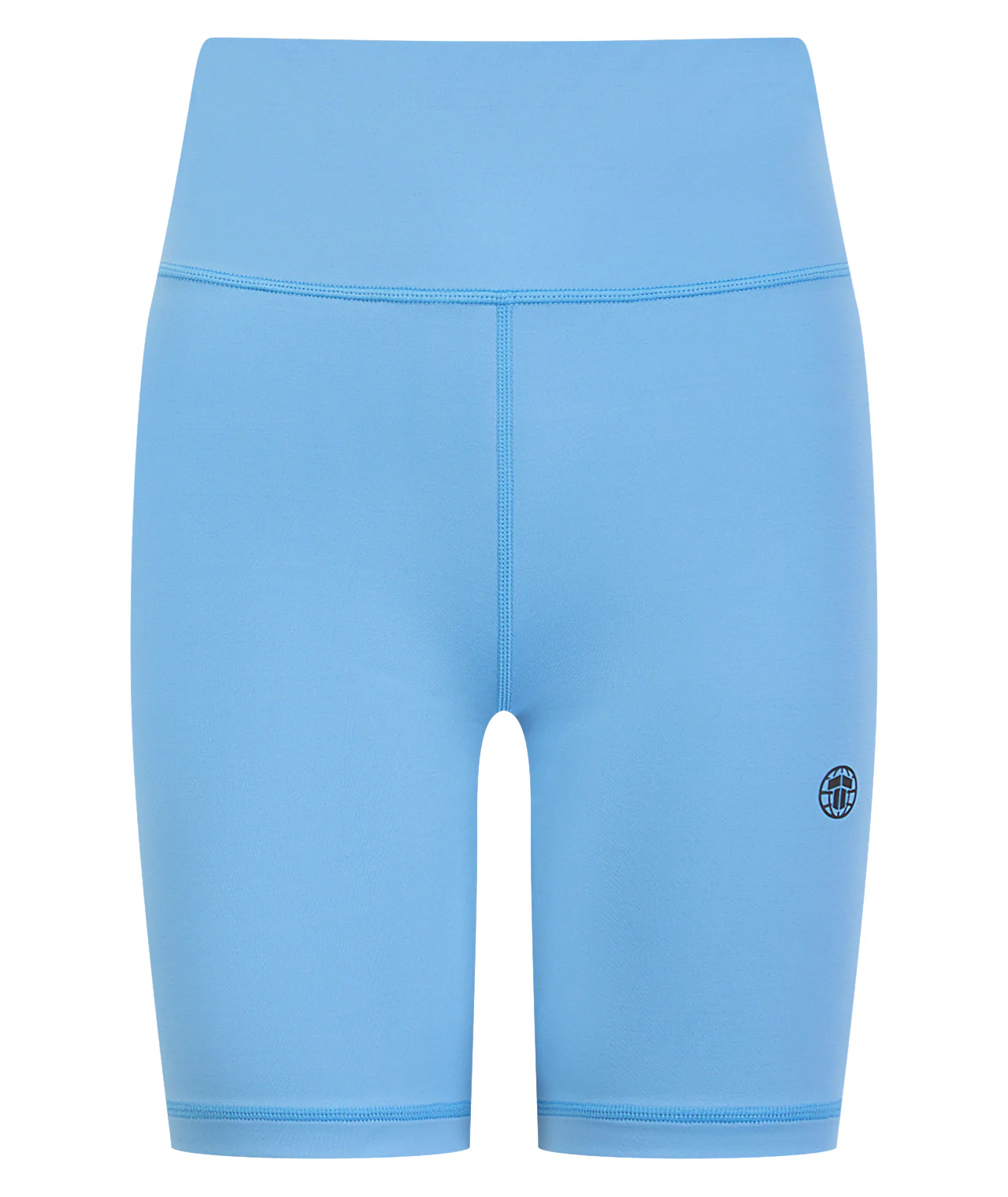 Ladies Fusion Longline Shorts - Blue - Image 2