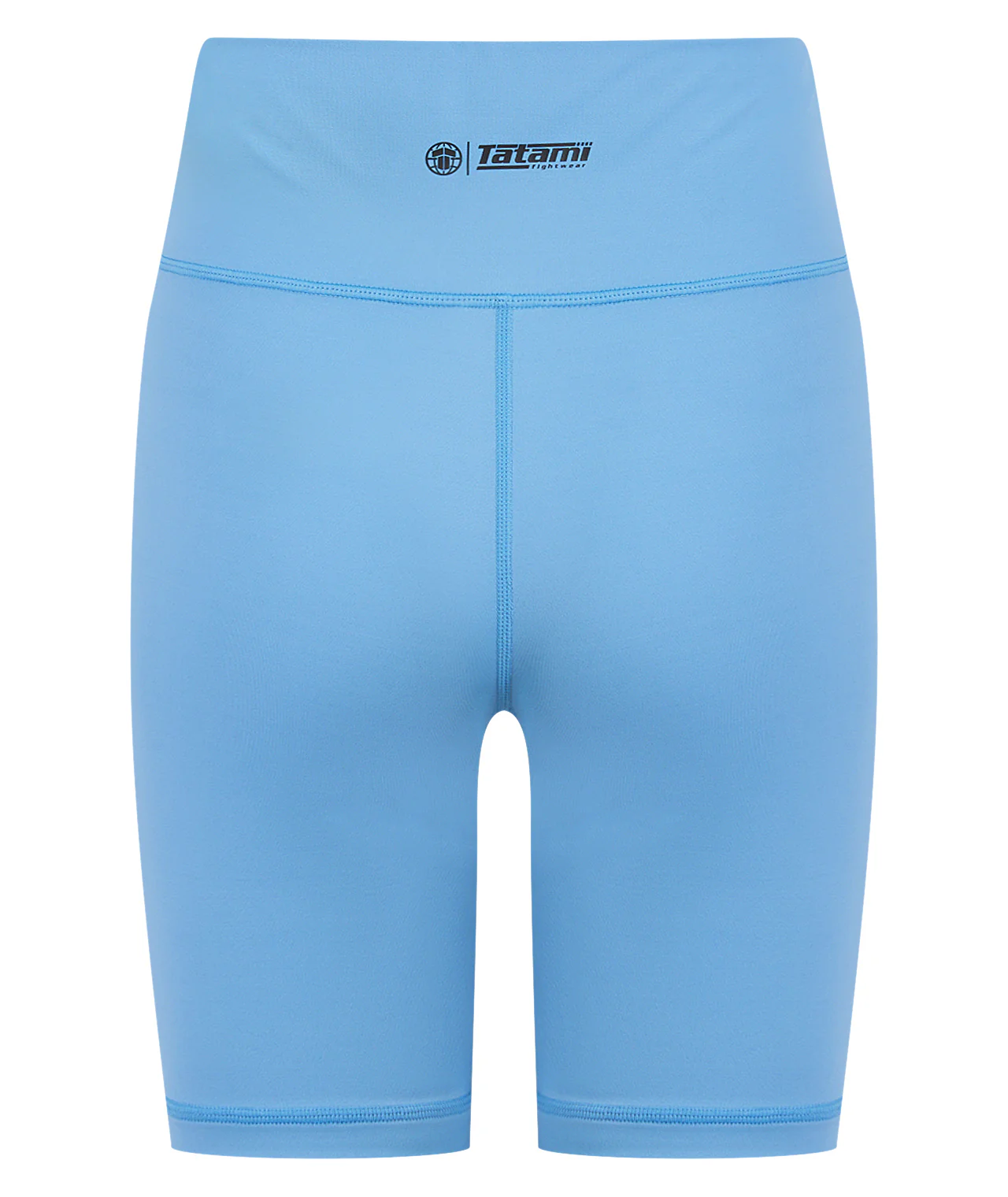 Ladies Fusion Longline Shorts - Blue - Image 3