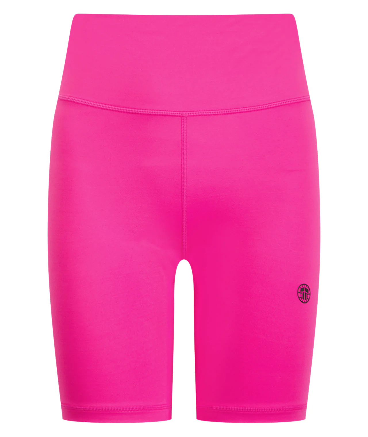 Ladies Fusion Longline Shorts - Pink - Image 2