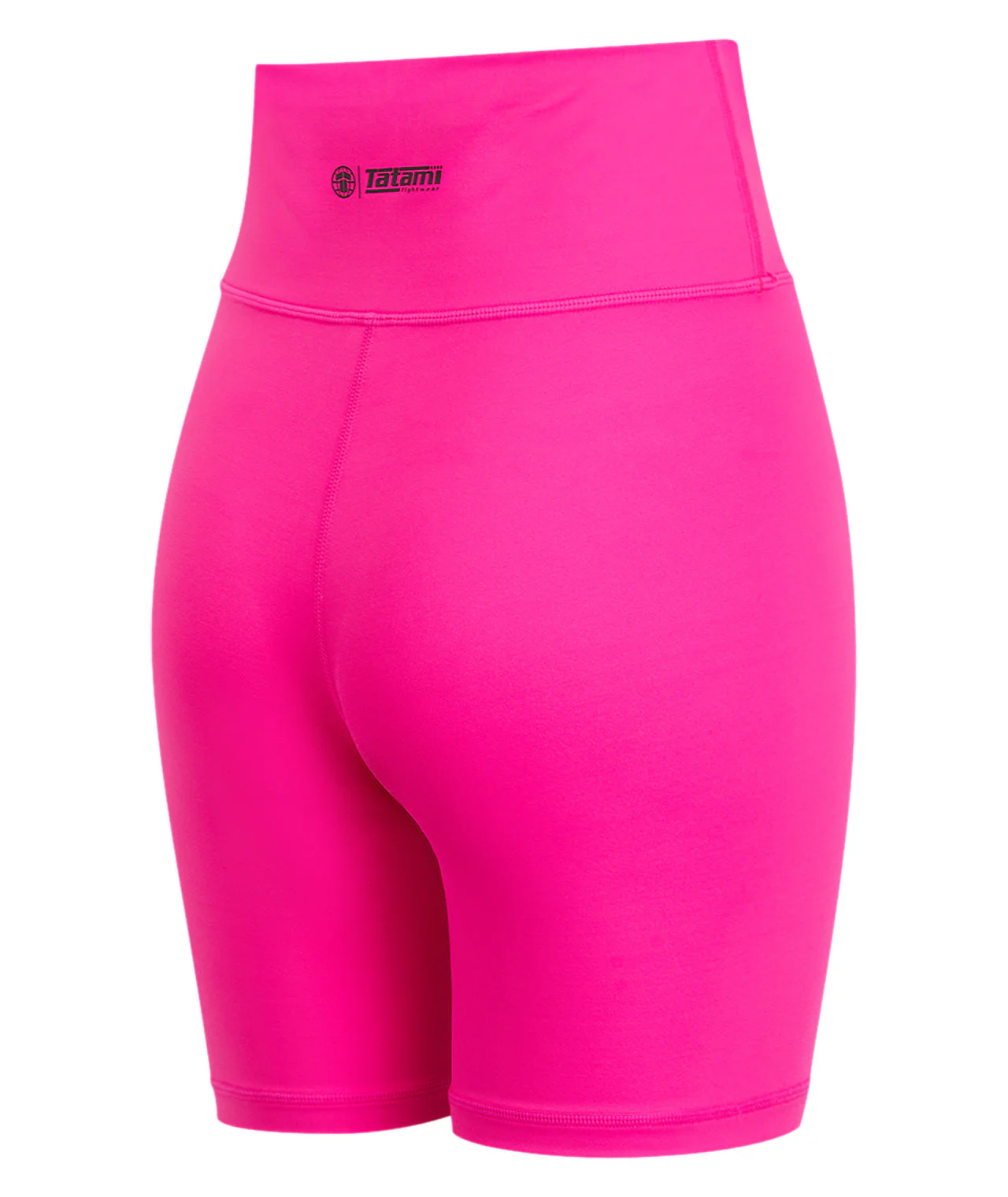 Ladies Fusion Longline Shorts - Pink - Image 4