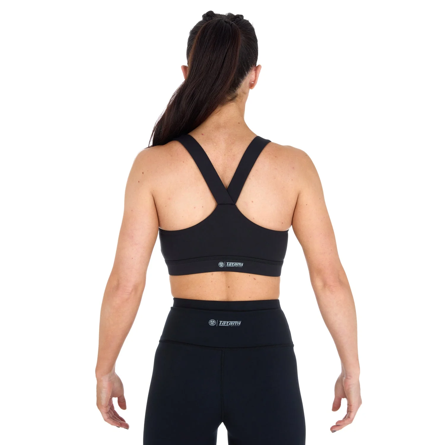 Ladies Fusion Sports Bra - Black - Image 6