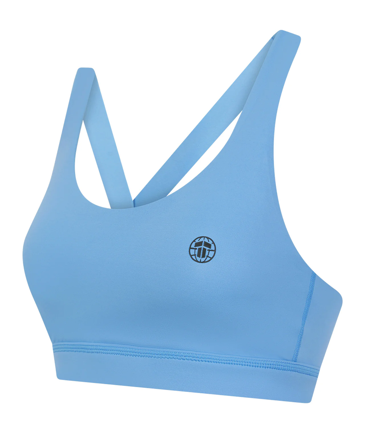 Ladies Fusion Sports Bra - Blue - Image 4
