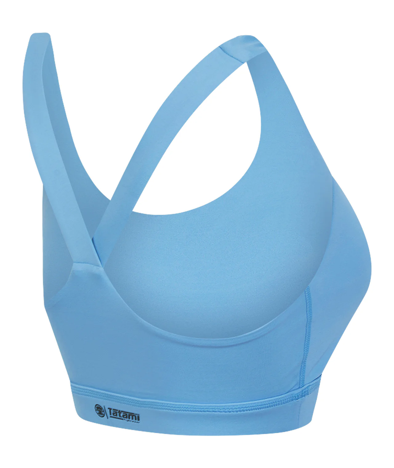 Ladies Fusion Sports Bra - Blue - Image 5