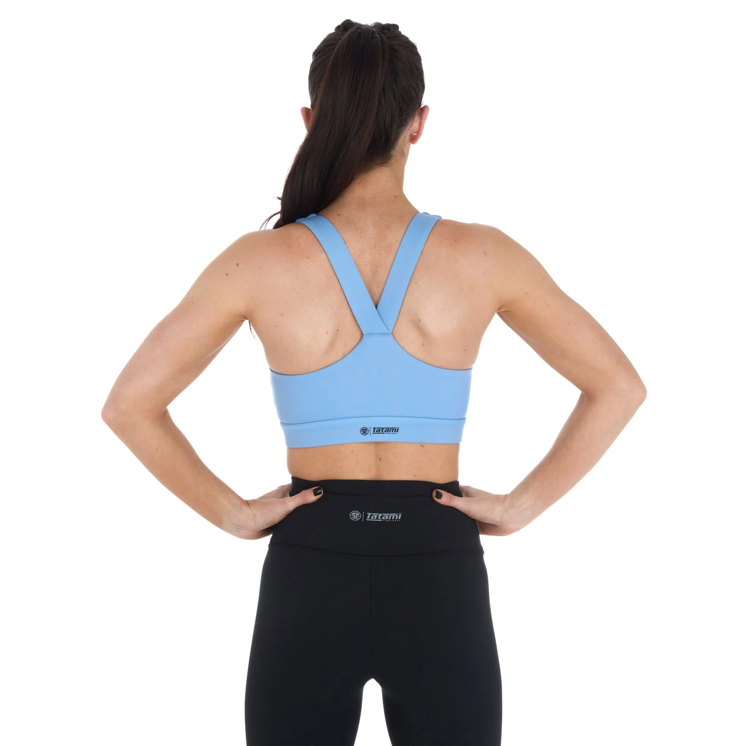 Ladies Fusion Sports Bra - Blue - Image 6
