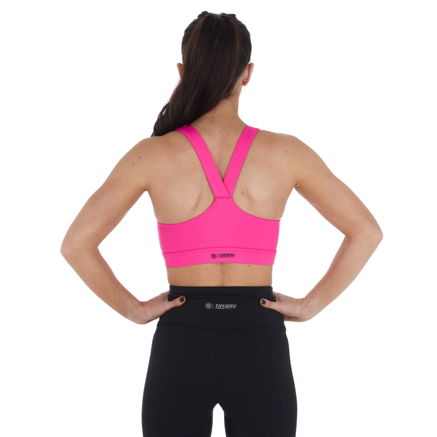 Ladies Fusion Sports Bra - Pink - Image 6