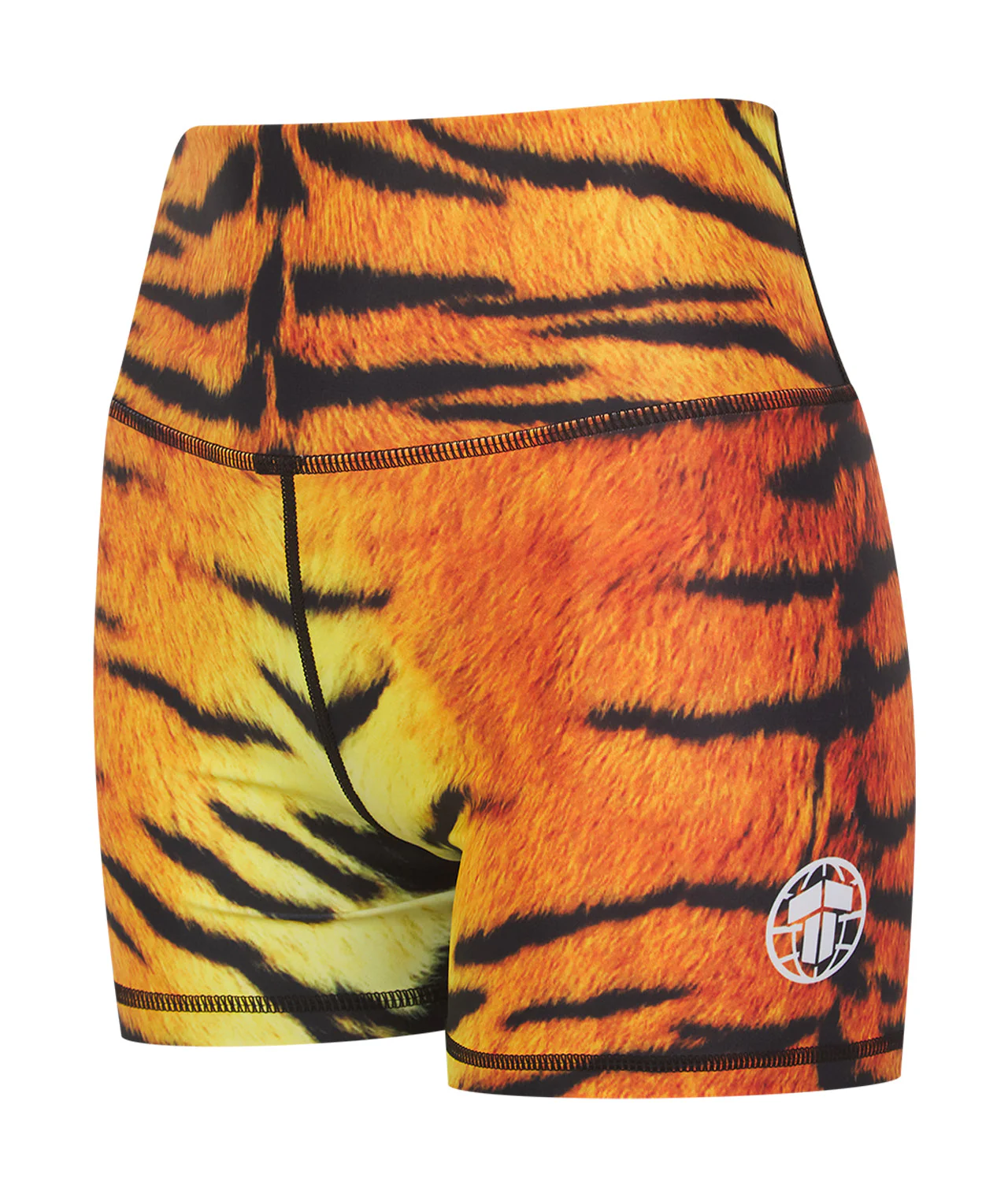 Ladies Helena Compression Shorts - Tiger - Image 3