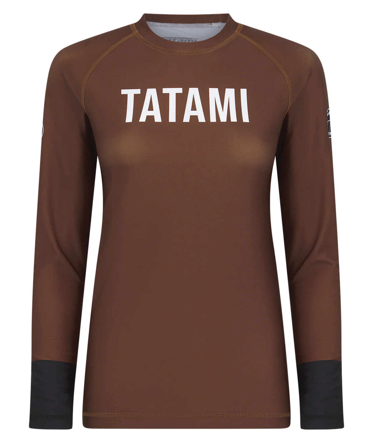 Ladies Helena Ranked Rash Guard - Brown