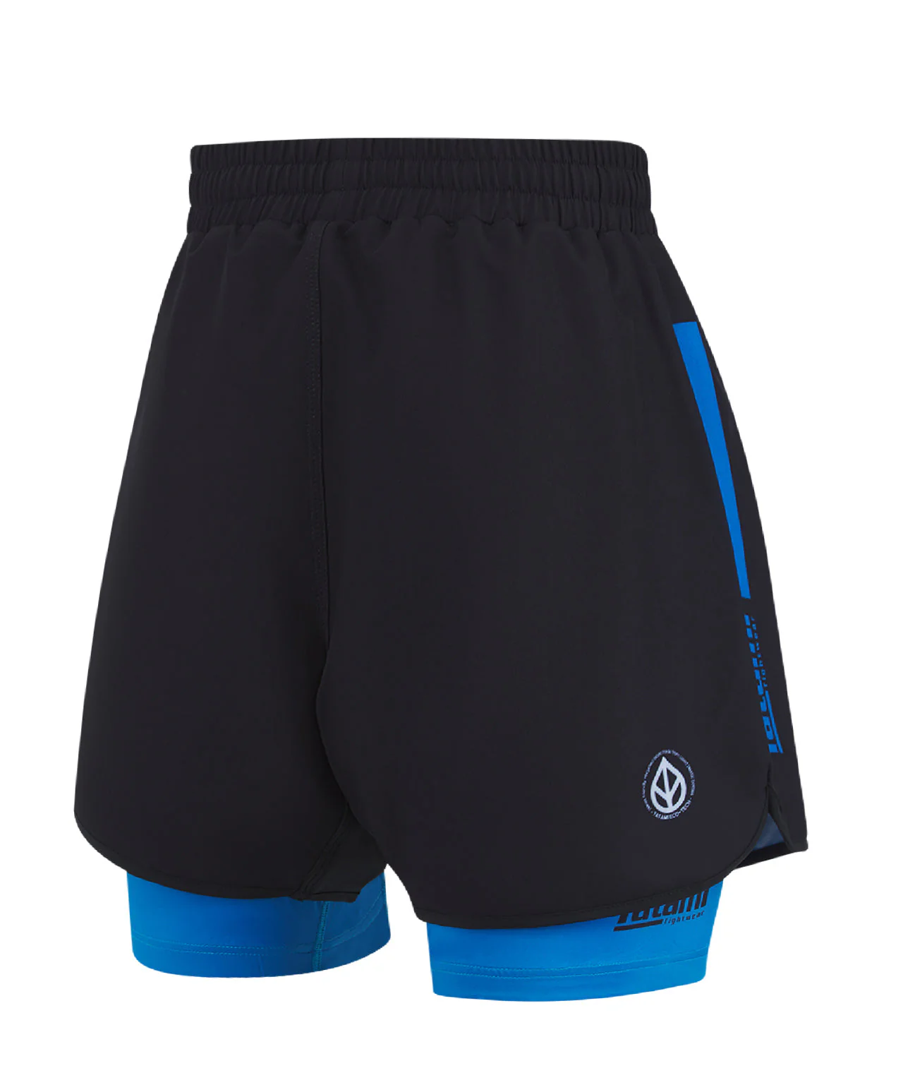 Ladies IBJJF Ranked Hybrid Shorts - Blue - Image 4