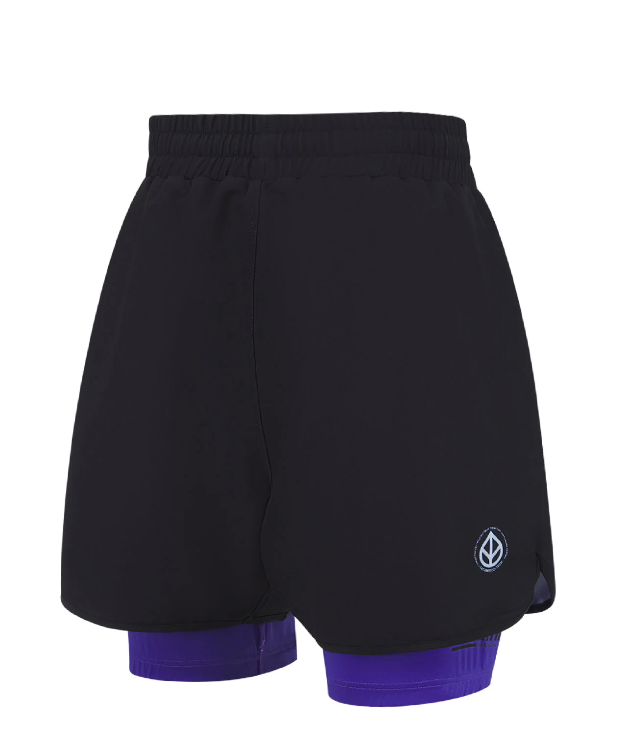Ladies IBJJF Ranked Hybrid Shorts - Purple - Image 4
