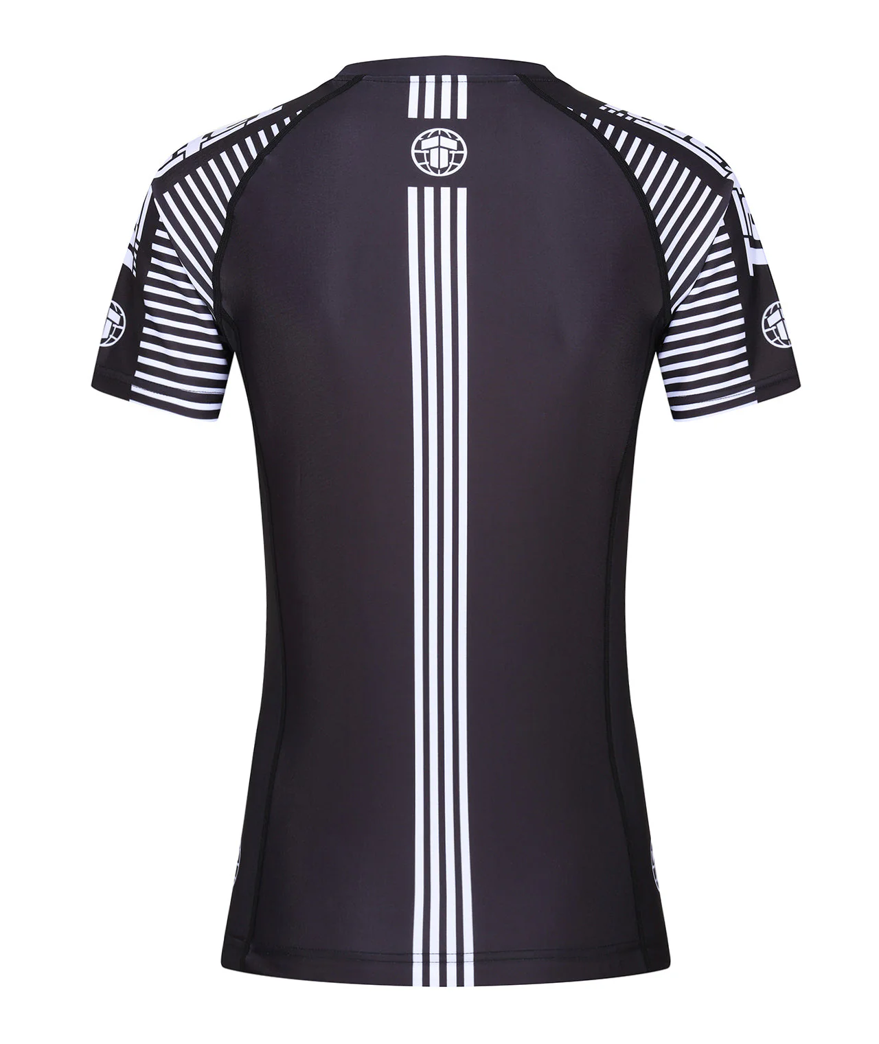 Ladies IBJJF Ranked Rash Guard - Black - Image 2