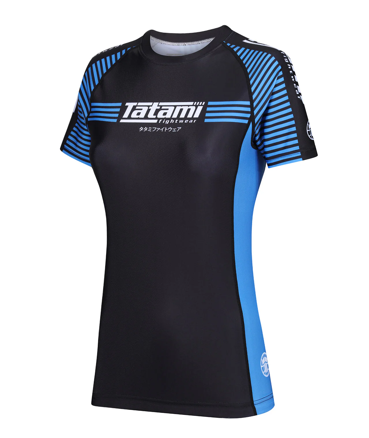Ladies IBJJF Ranked Rash Guard - Blue - Image 3